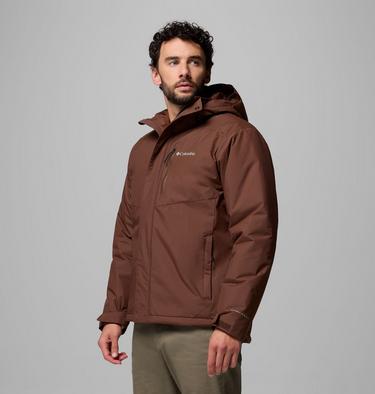 Men's Cascadian Peaks Insulated Waterproof Jacket, Color: Tobacco, image 8