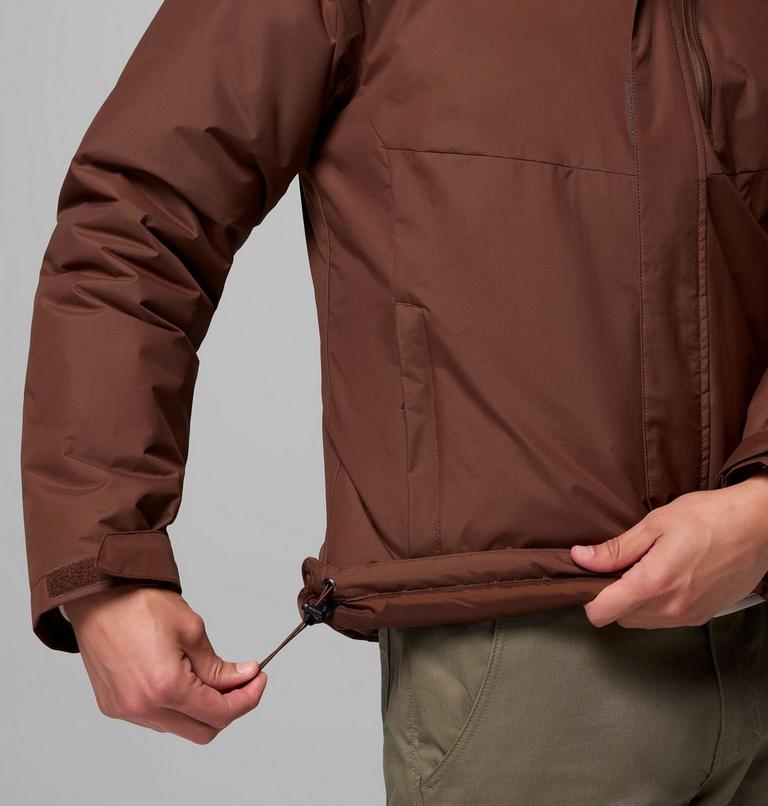 Men's Cascadian Peaks Insulated Waterproof Jacket, Color: Tobacco, image 8