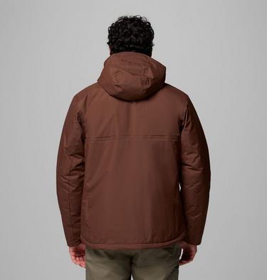Men's Cascadian Peaks Insulated Waterproof Jacket, Color: Tobacco, image 7
