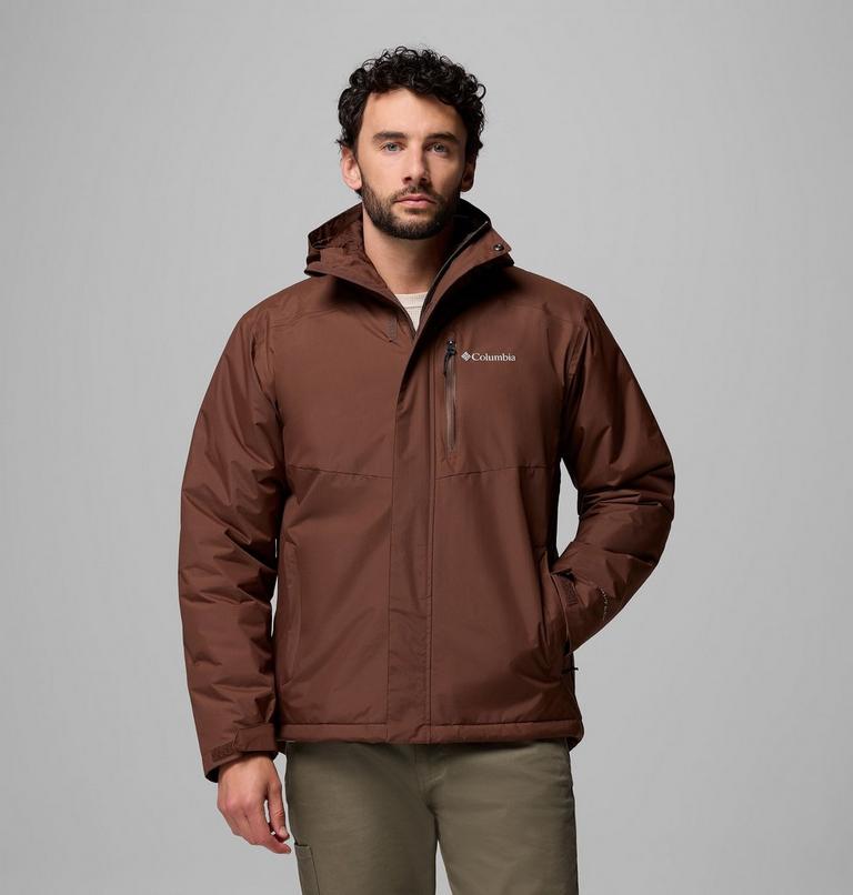 Men's Cascadian Peaks Insulated Waterproof Jacket, Color: Tobacco, image 1