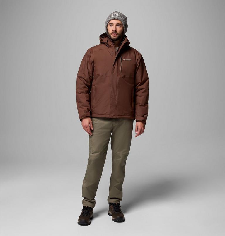 Men's Cascadian Peaks Insulated Waterproof Jacket, Color: Tobacco, image 2