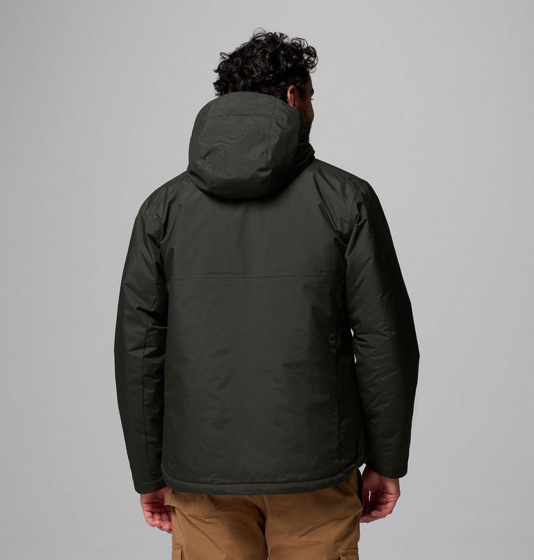 Men's Cascadian Peaks Insulated Jacket, Color: Greenscape, image 3