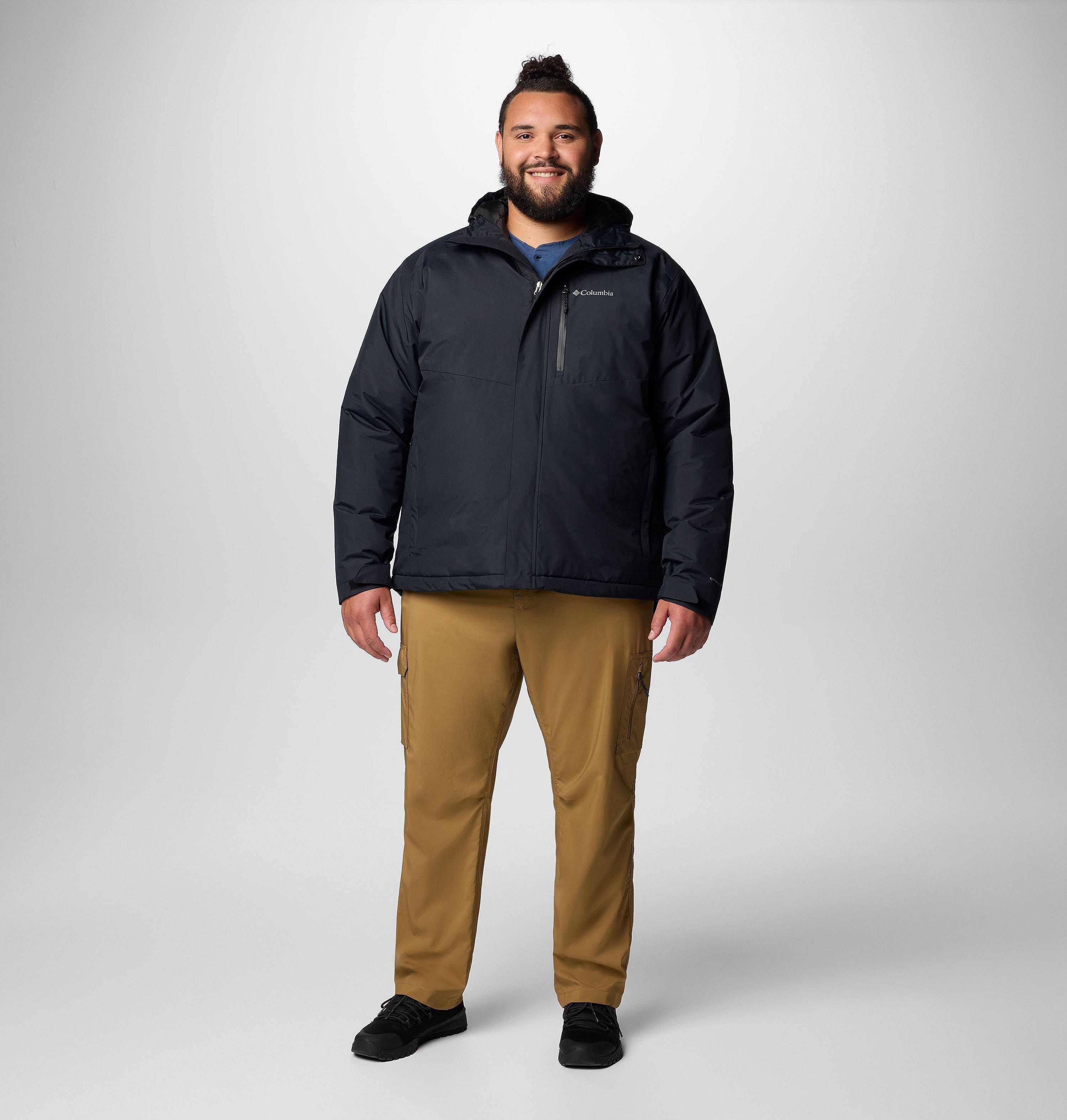 Men's Cascadian Peaks Insulated Jacket - Big | 010 | 1X 3