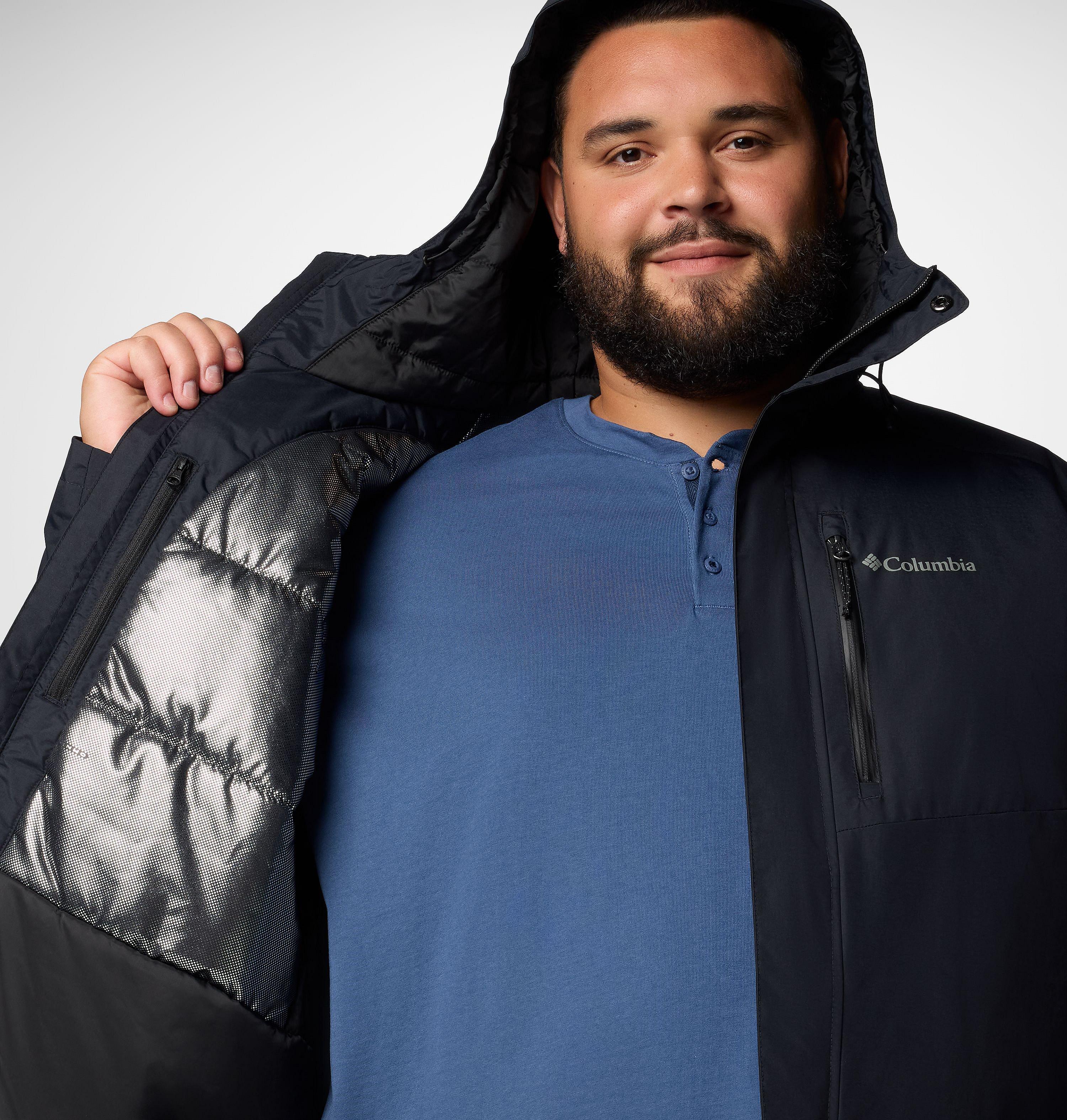 Men's Cascadian Peaks Insulated Jacket - Big | 010 | 1X 6