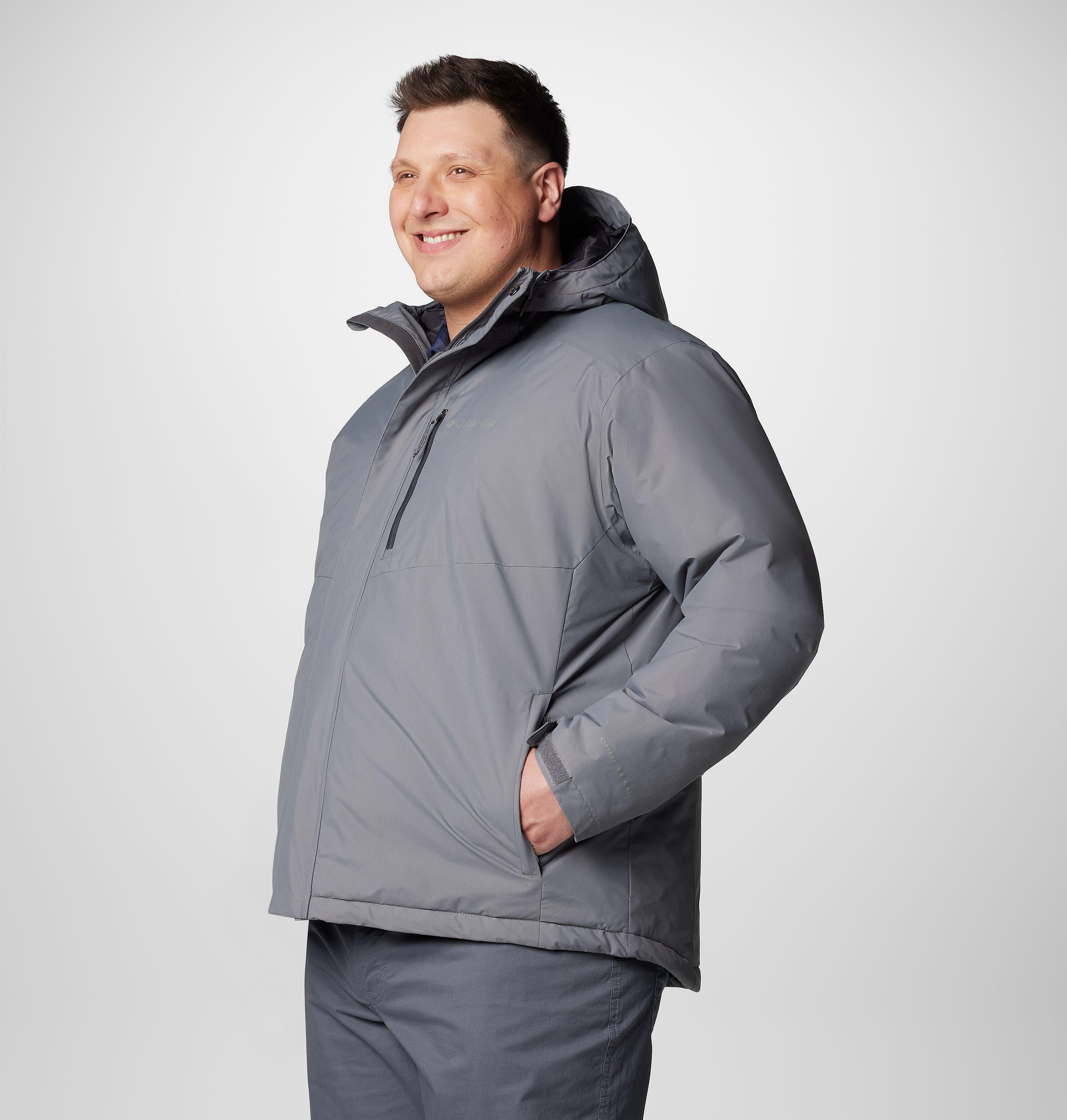 Men's Cascadian Peaks Insulated Jacket - Big | 023 | 6X 4