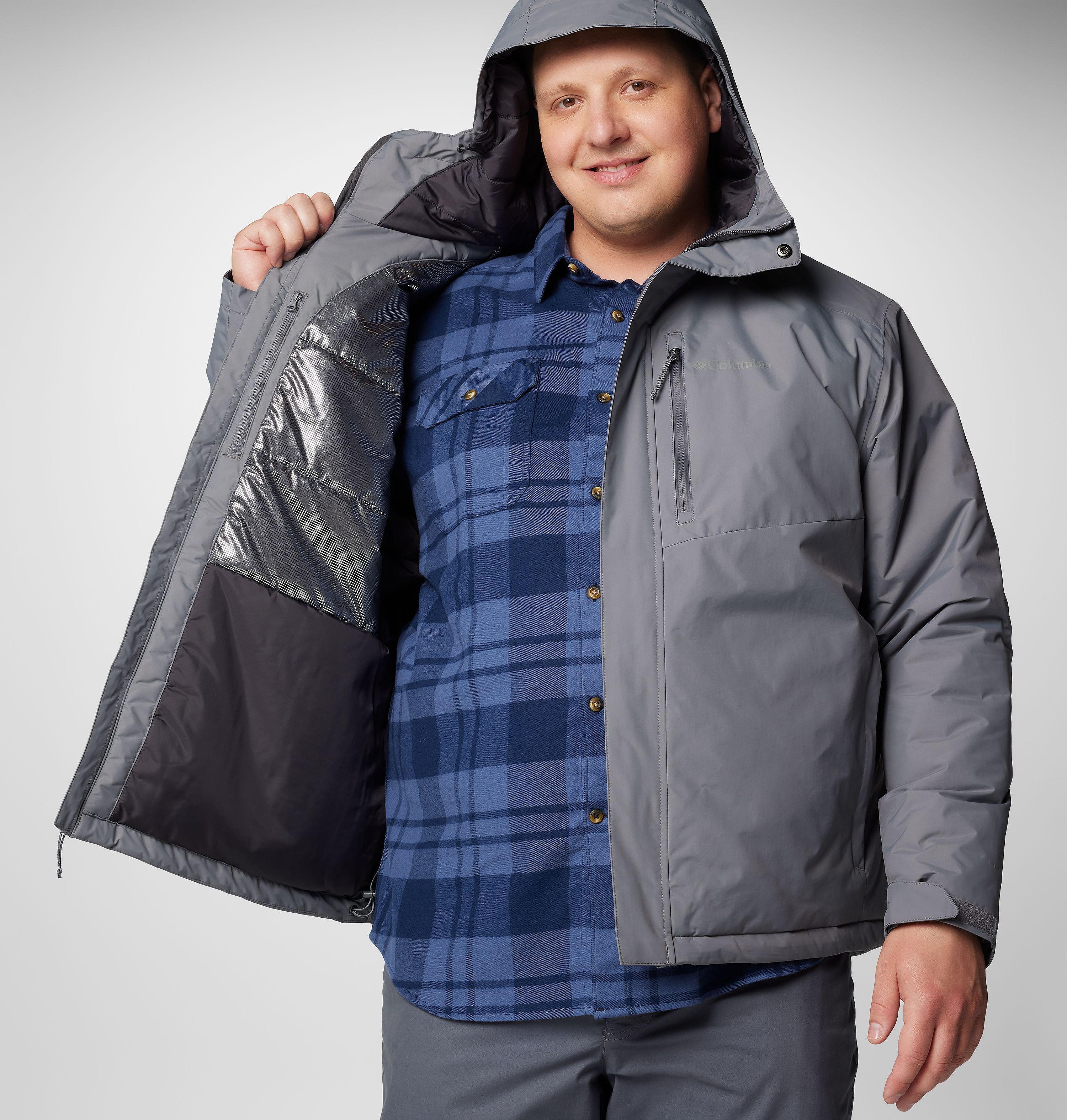 Men's Cascadian Peaks Insulated Jacket - Big | 023 | 6X 6