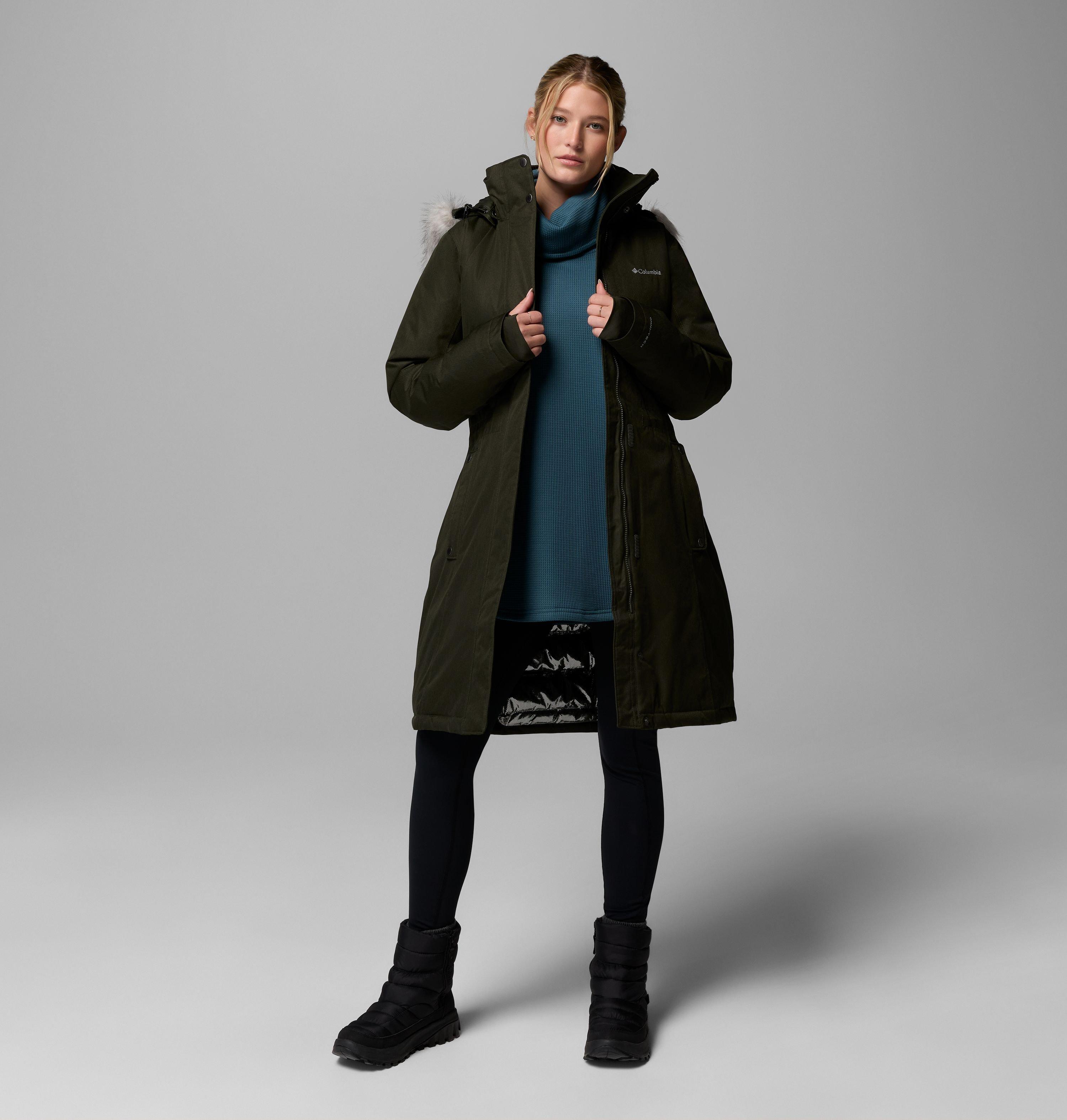 Women's Apres Arson II Winter Long Down Jacket | 366 | S 5