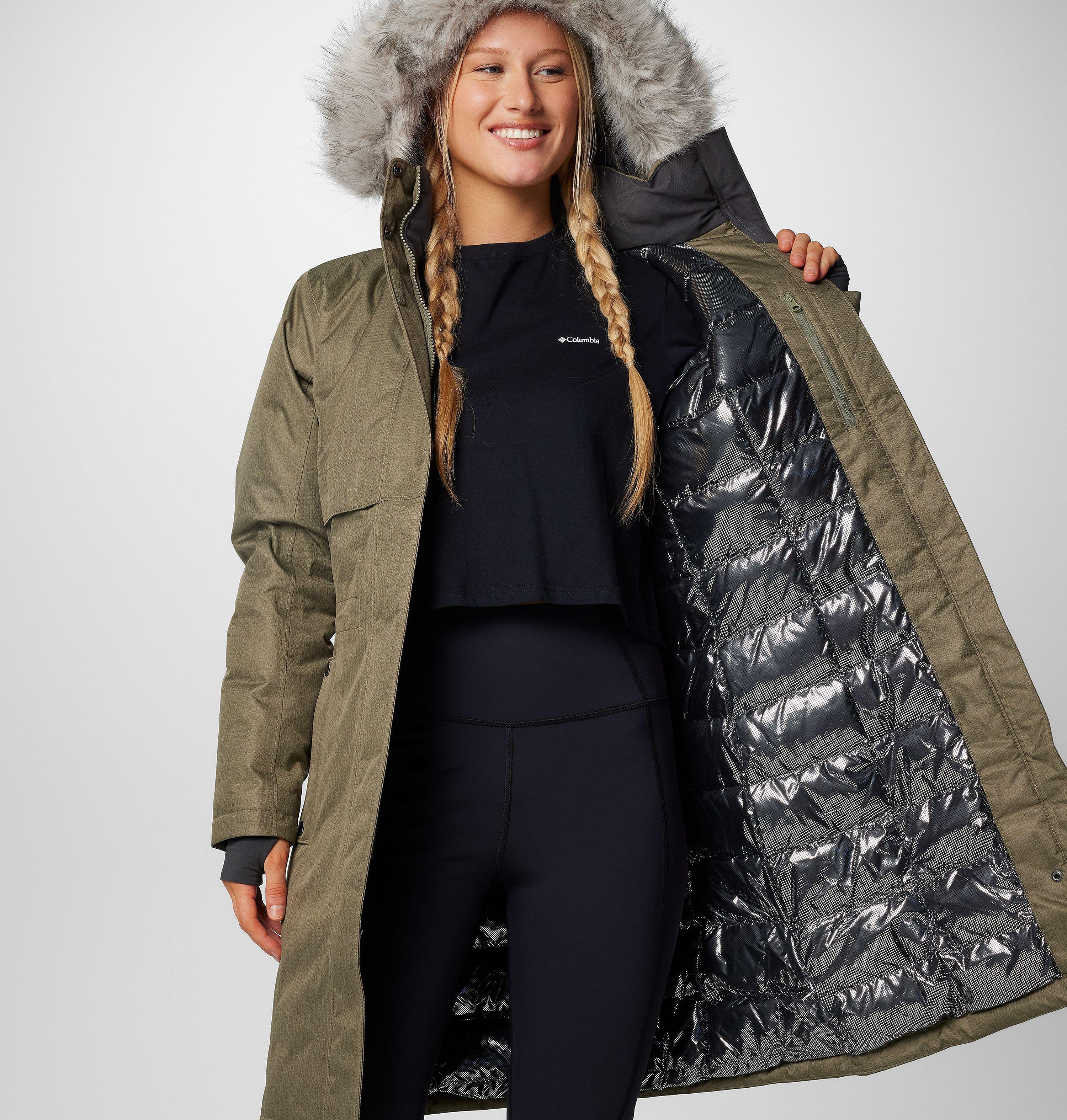 Women's Apres Arson II Winter Long Down Jacket 7