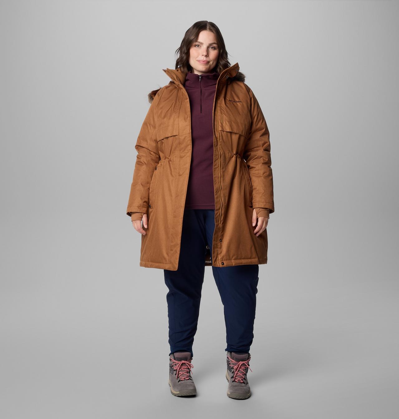 Women's Apres Arson™ II Winter Long Down Jacket - Plus Size 3