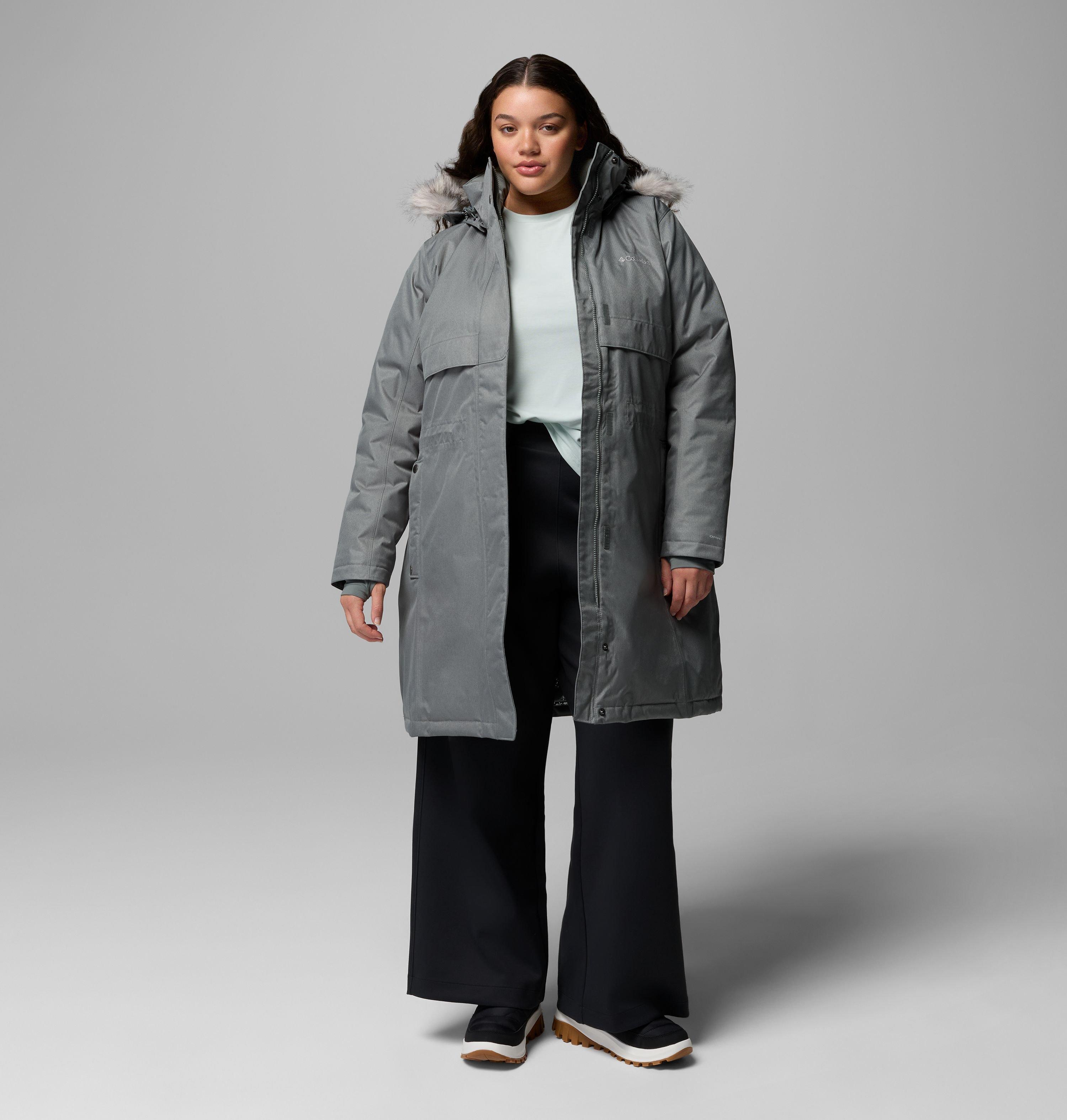 Women's Apres Arson II Winter Long Down Jacket - Plus Size | Columbia