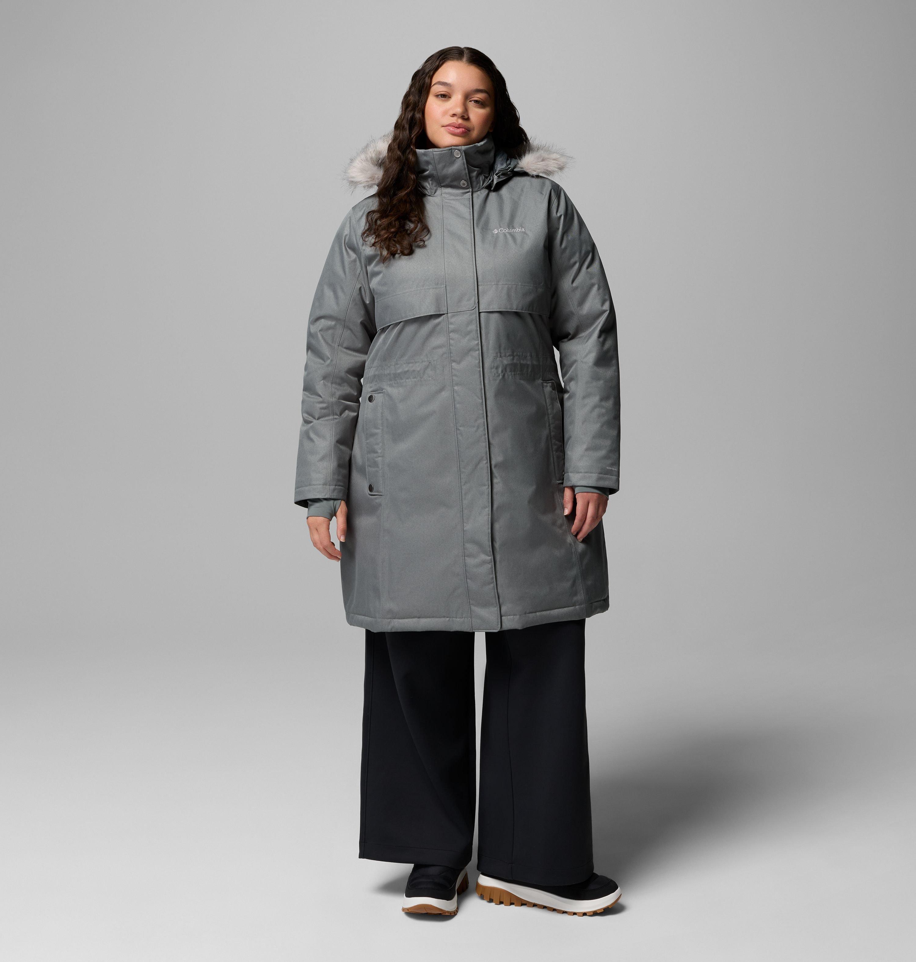 Women's Apres Arson II Winter Long Down Jacket - Plus Size | Columbia
