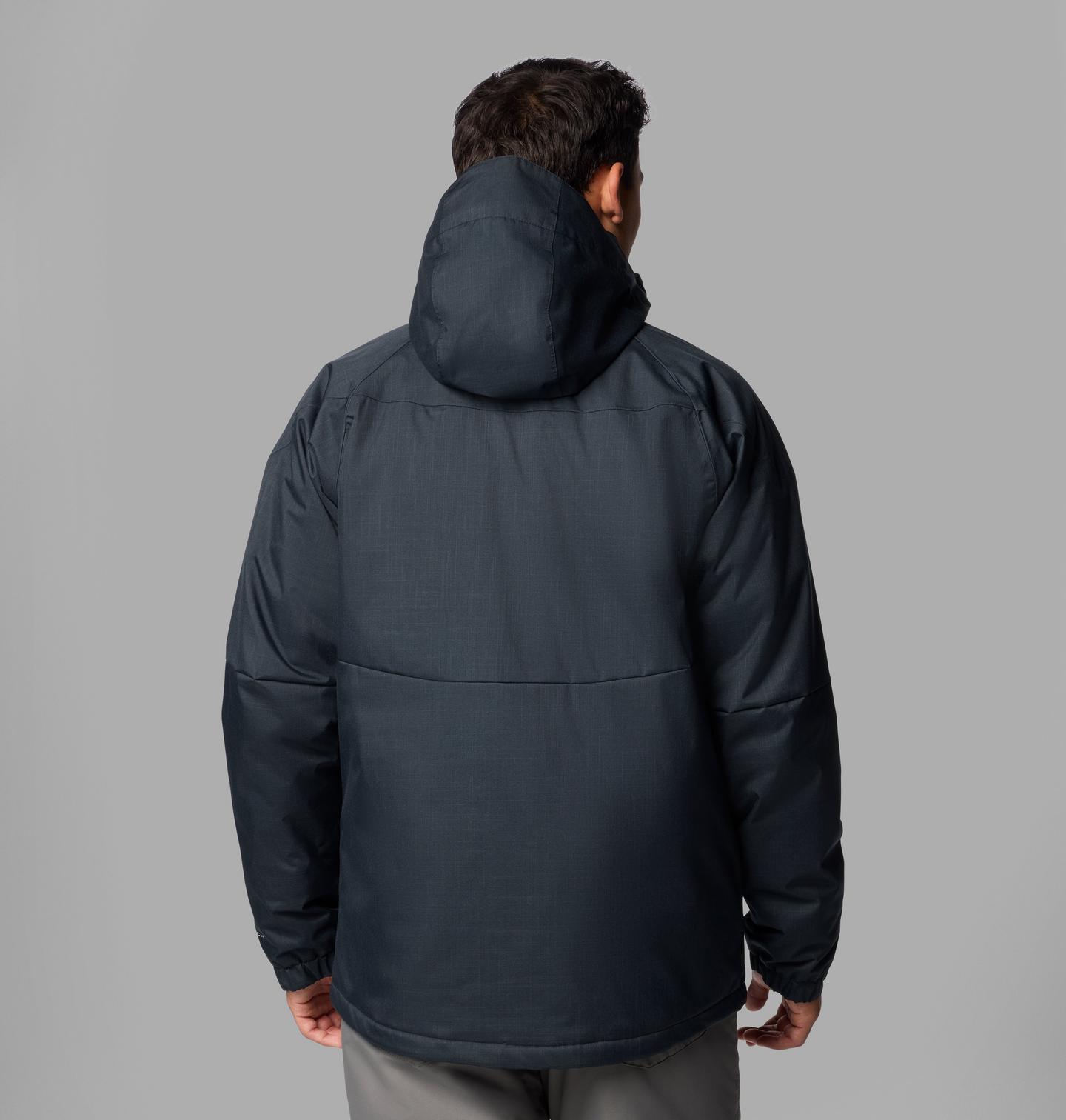 Мужская куртка Columbia Alpine Action II Jacket - Tall, цвет: Чёрный — фото 2