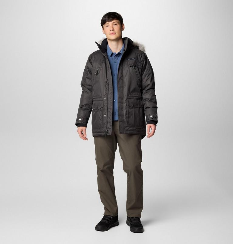 Men's Barlow Pass TurboDown II Waterproof Down Jacket, Color: Black, image 3