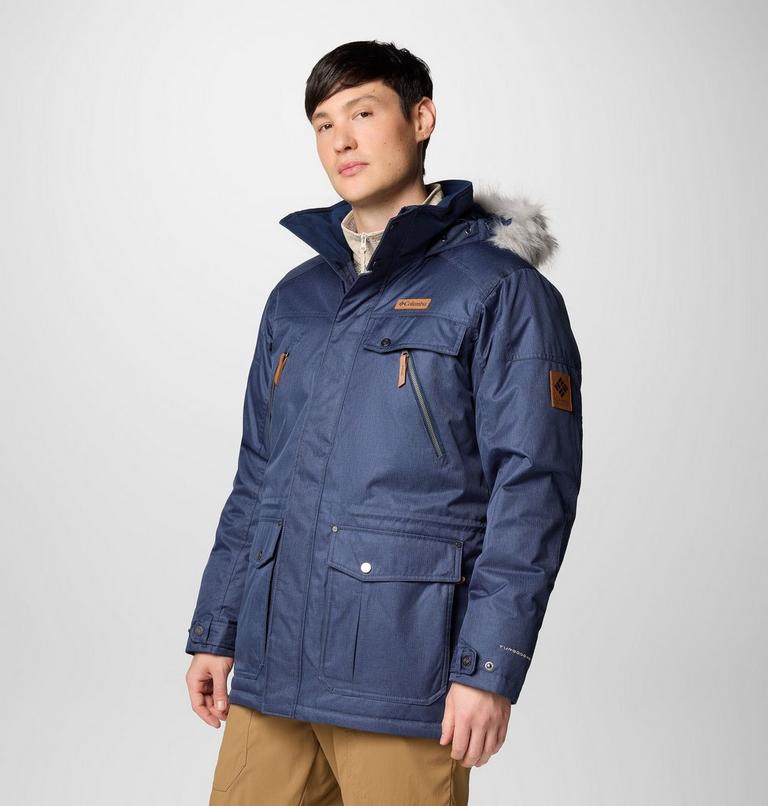 Men's Barlow Pass TurboDown II Jacket, Color: Collegiate Navy, image 4