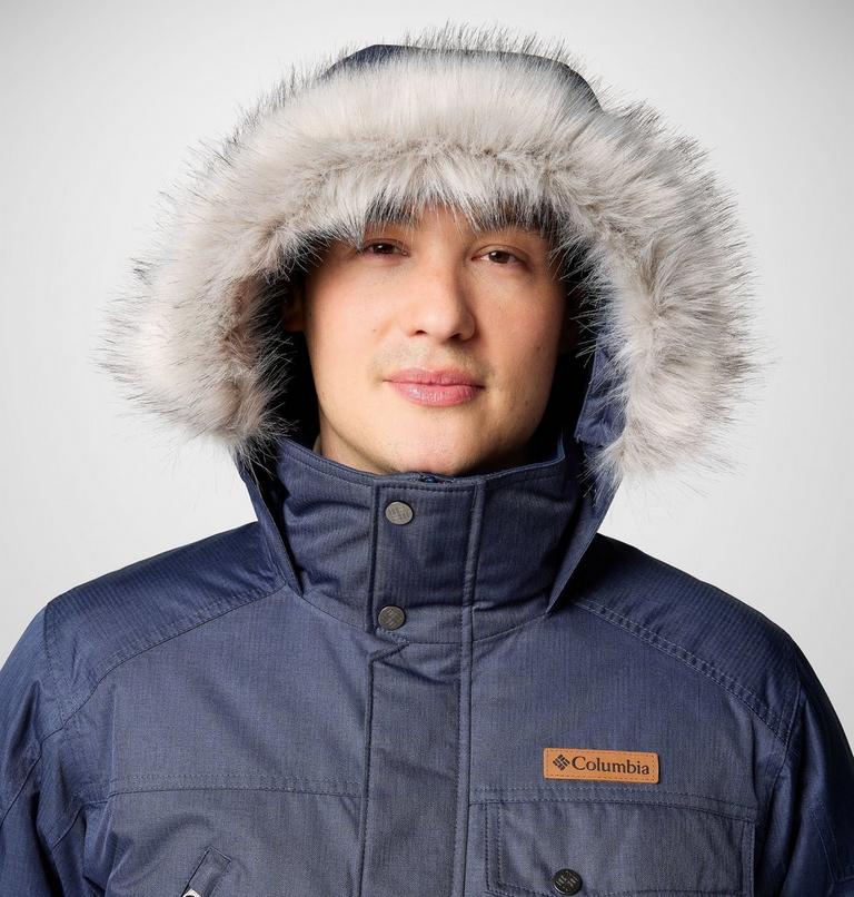 Men's Barlow Pass TurboDown II Jacket, Color: Collegiate Navy, image 5
