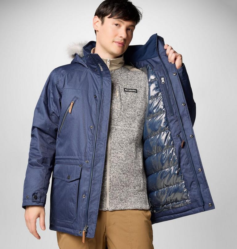 Men's Barlow Pass TurboDown II Jacket, Color: Collegiate Navy, image 7