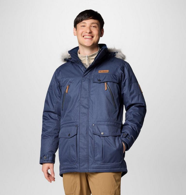 Men's Barlow Pass TurboDown II Jacket, Color: Collegiate Navy, image 1