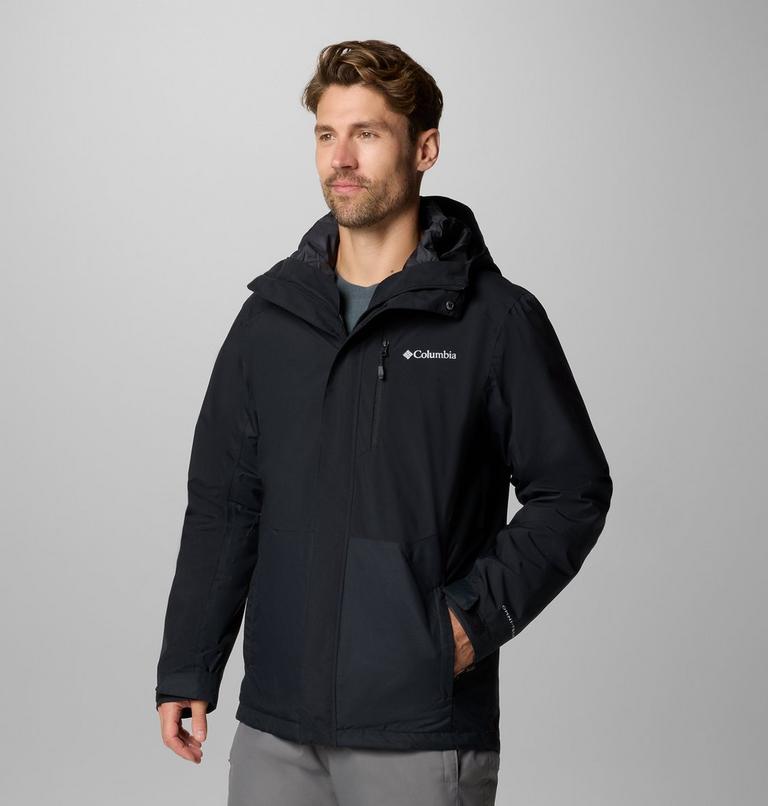 Men's Snow Glide II Interchange Jacket, Color: Black, image 4