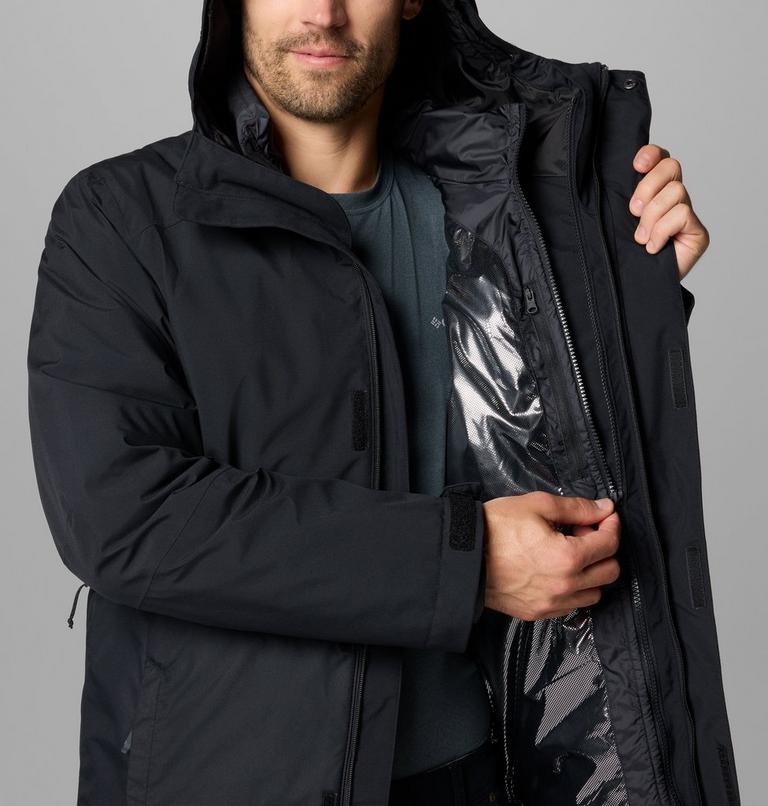 Men's Snow Glide II Interchange Jacket, Color: Black, image 8