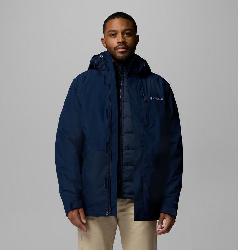 Men's Snow Glide II Interchange Jacket, Color: Collegiate Navy, image 5