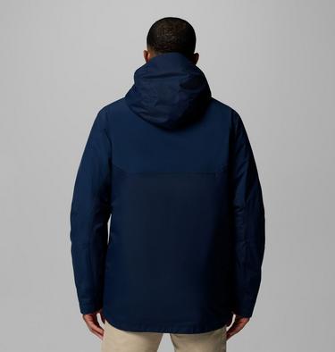Giacca 3 in 1 imbottita e impermeabile Snow Glide II da uomo, Color: Collegiate Navy, image 3