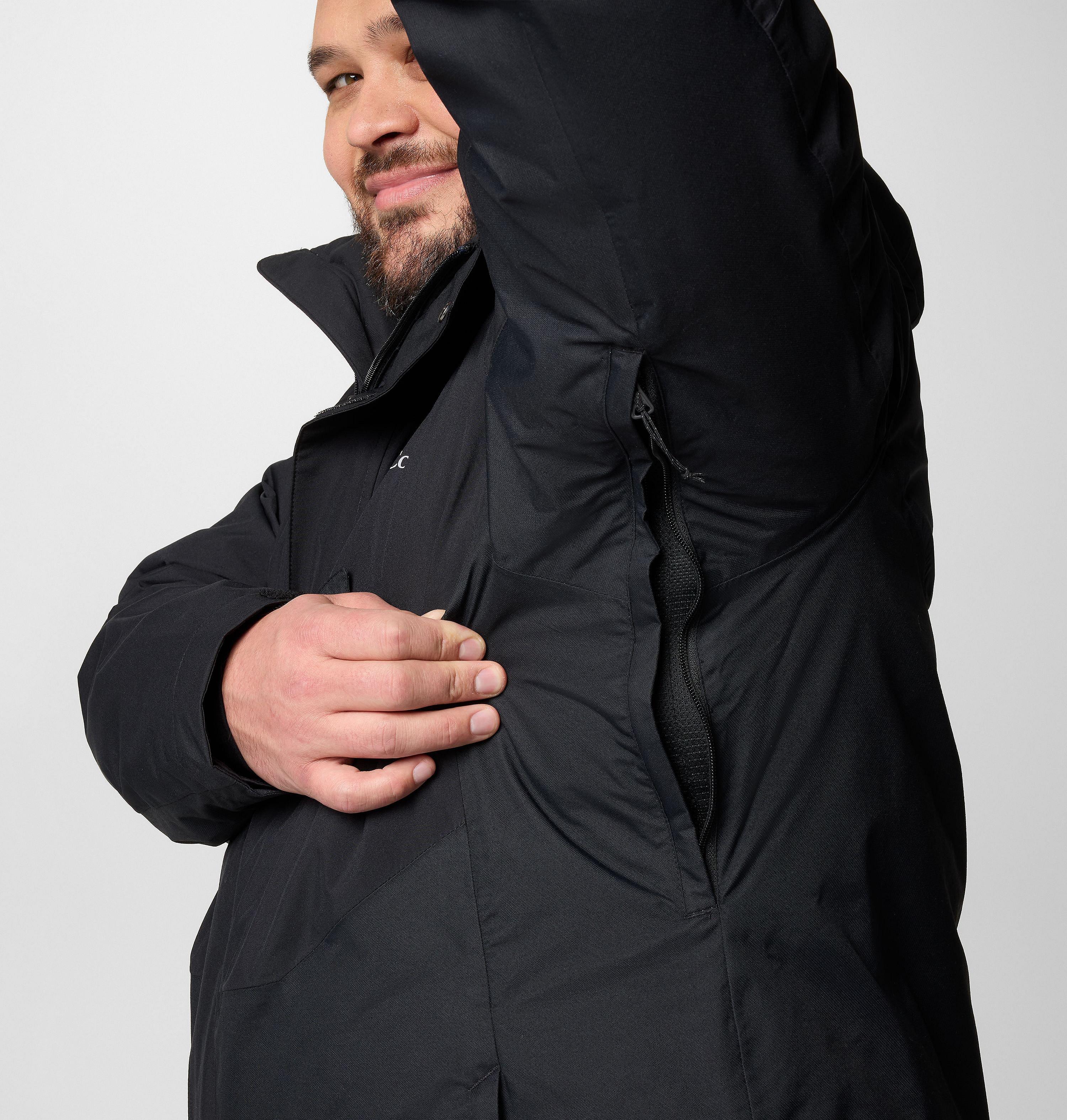 Men's Snow Glide II Interchange Jacket - Big | 010 | 1X 7