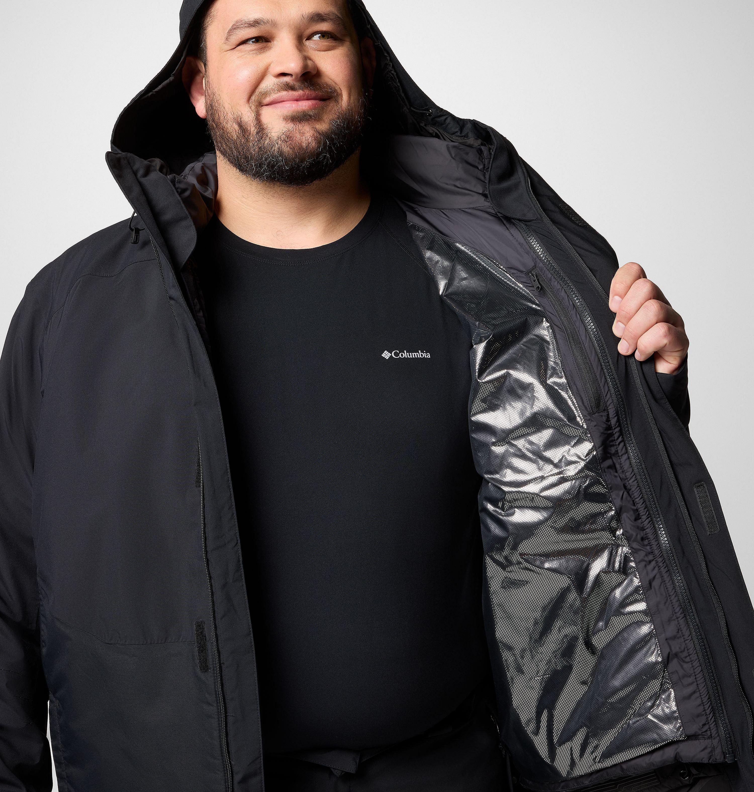 Men's Snow Glide II Interchange Jacket - Big | 010 | 1X 8