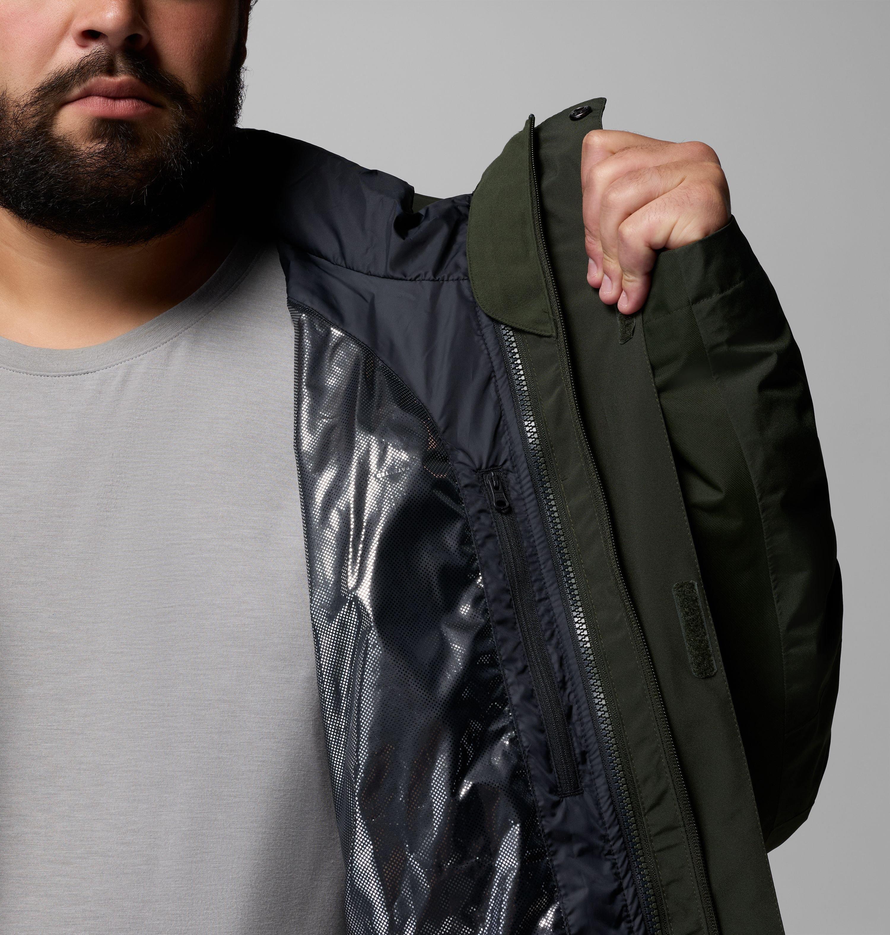 Men's Snow Glide II Interchange Jacket - Big | 366 | 4X 7