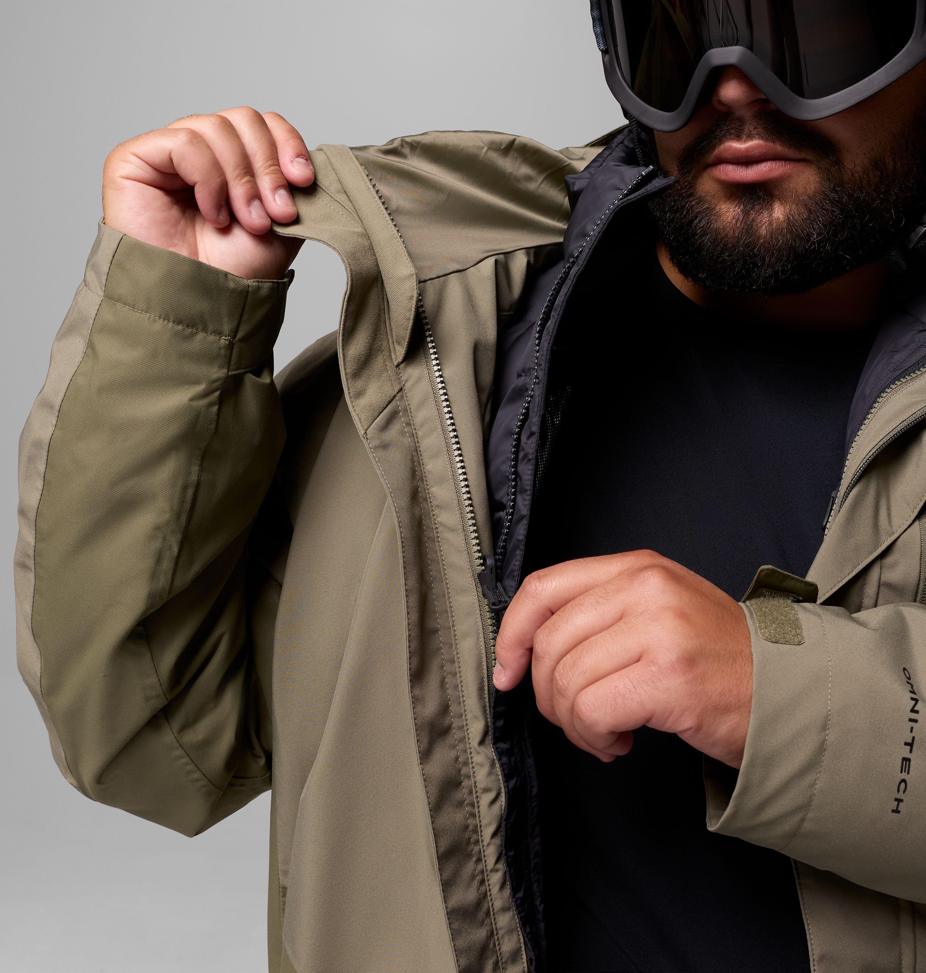 Men's Snow Glide II Interchange Jacket - Big | 397 | 1X 8
