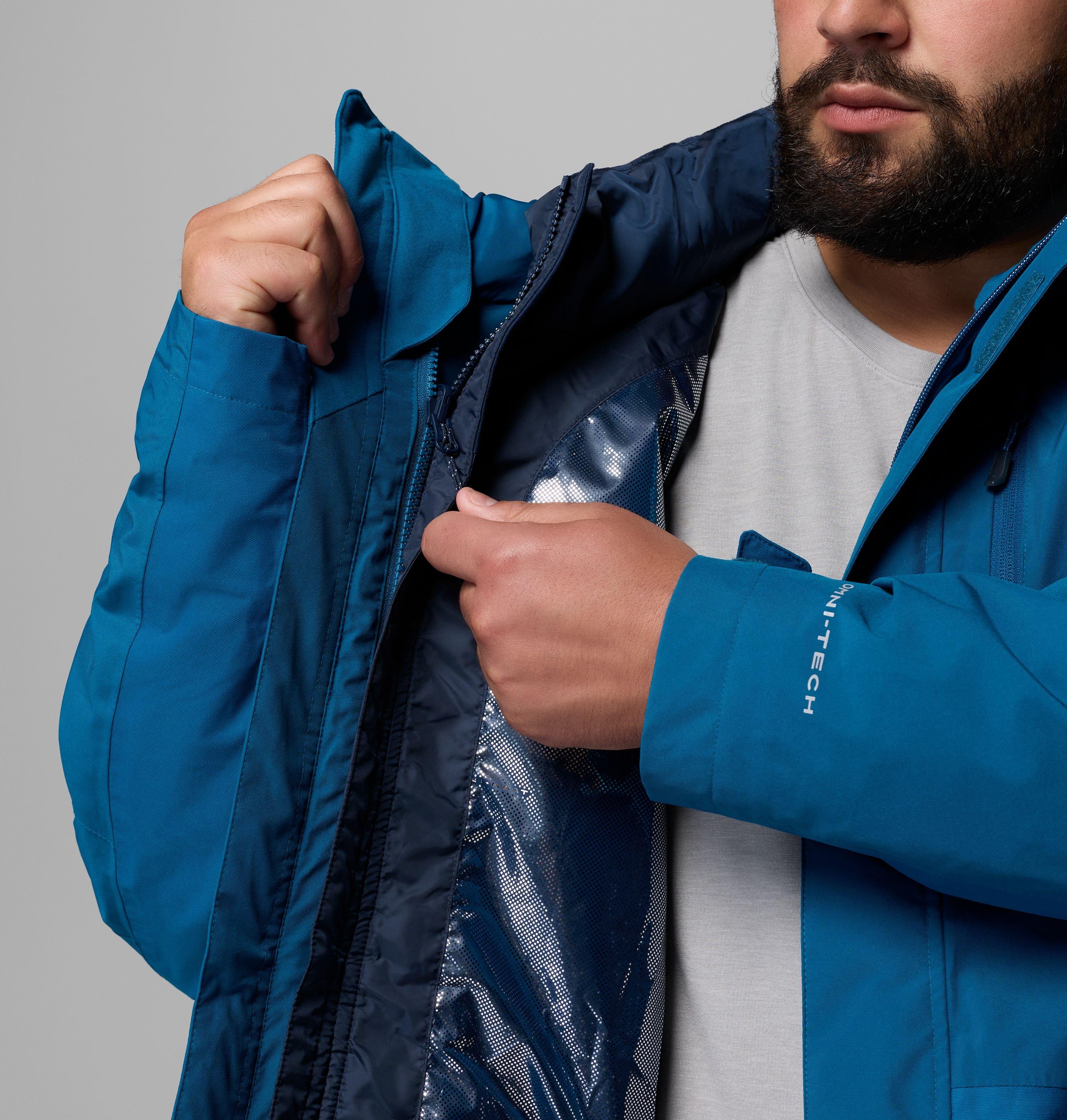 Men's Snow Glide II Interchange Jacket - Big | 442 | 1X 8