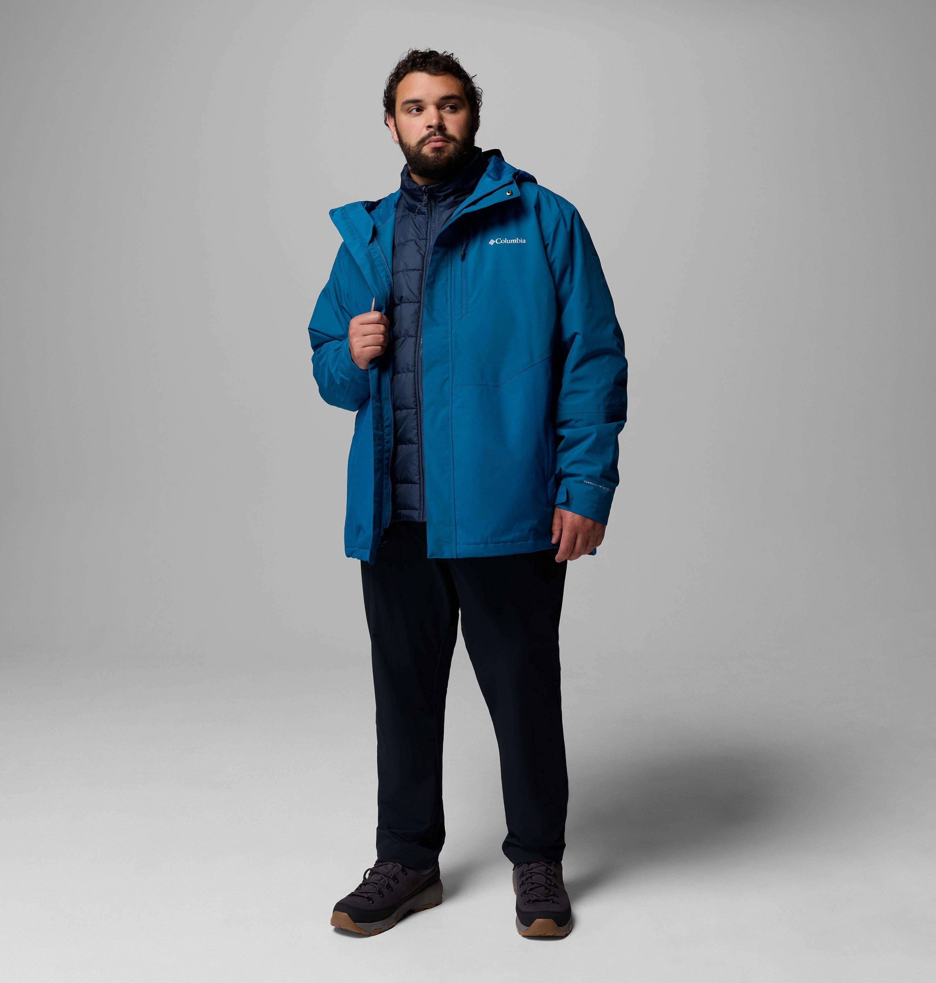 Men's Snow Glide II Interchange Jacket - Big | 442 | 1X 2