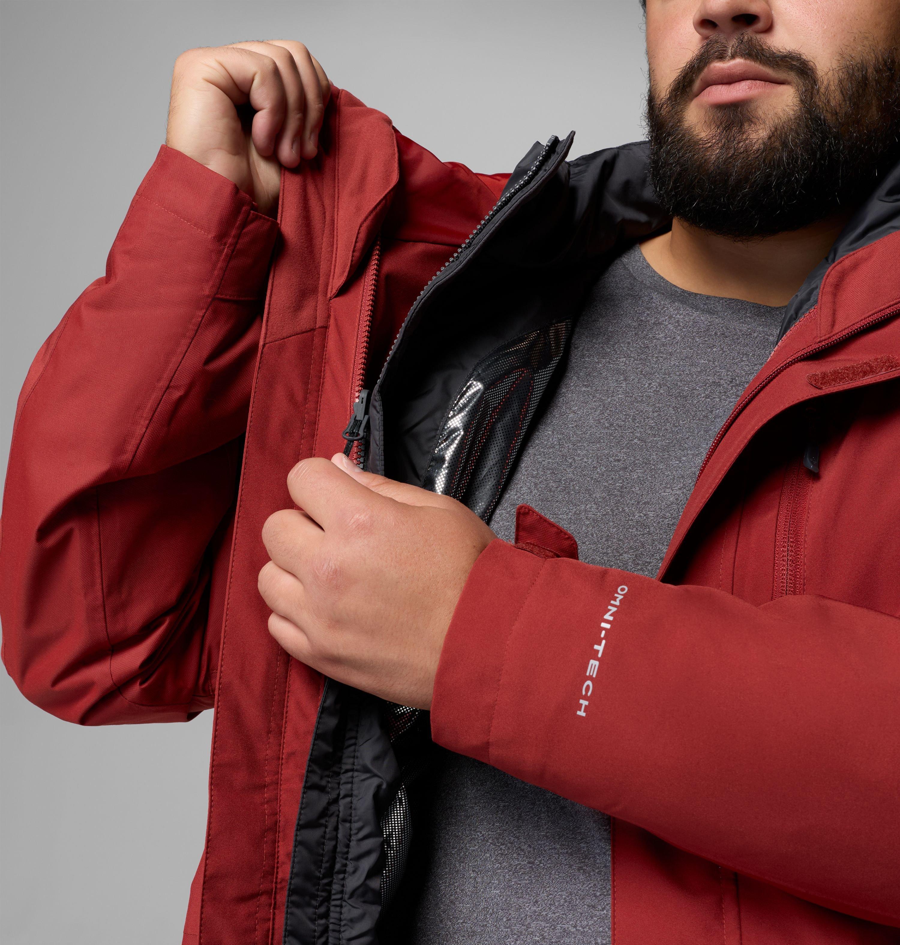 Men's Snow Glide II Interchange Jacket - Big | 632 | 3X 8