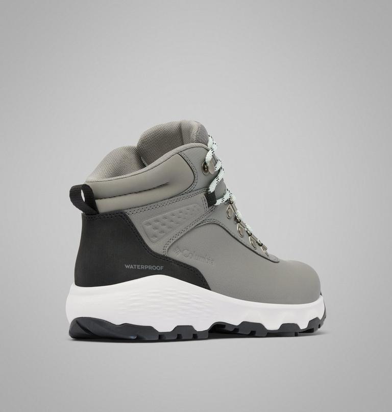 Women's Newton Wander LTR Mid Waterproof Boots, Color: Quarry, Cool Green, image 9