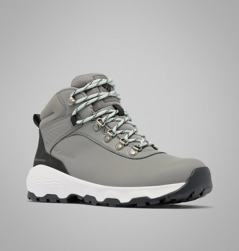 Women's Newton Wander LTR Mid Waterproof Boots, Color: Quarry, Cool Green, image 3