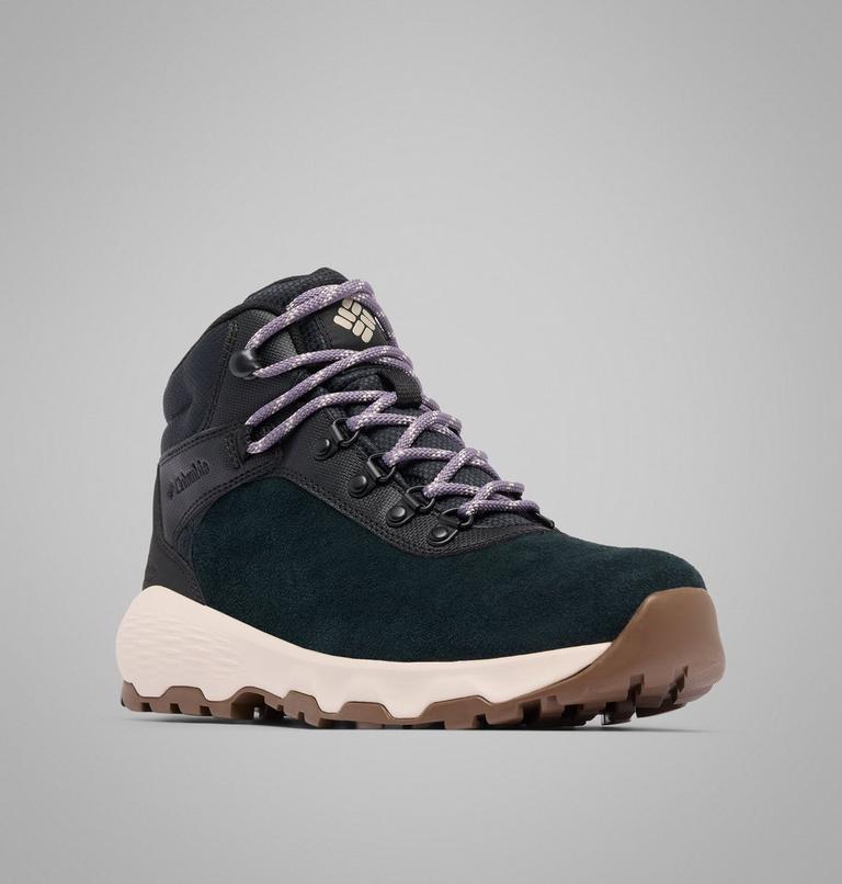 Women's Newton Wander Waterproof Walking Boot, Color: Black, Granite Purple, image 3