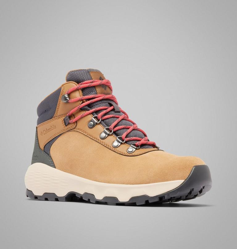 Women's Newton Wander Waterproof Walking Boot, Color: Elk, Sunset Red, image 3