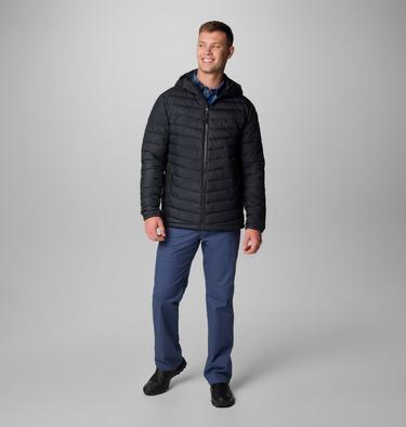Men's Slope Edge II Hooded Insulated Jacket, Color: Black, image 7