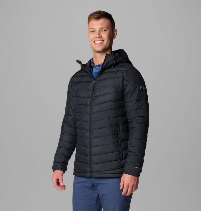 Men's Slope Edge II Hooded Jacket, Color: Black, image 4