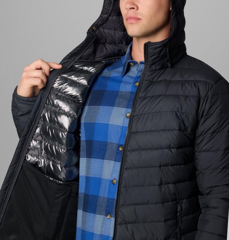 Men's Slope Edge II Hooded Jacket, Color: Black, image 6