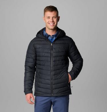 Men's Slope Edge II Hooded Insulated Jacket, Color: Black, image 5