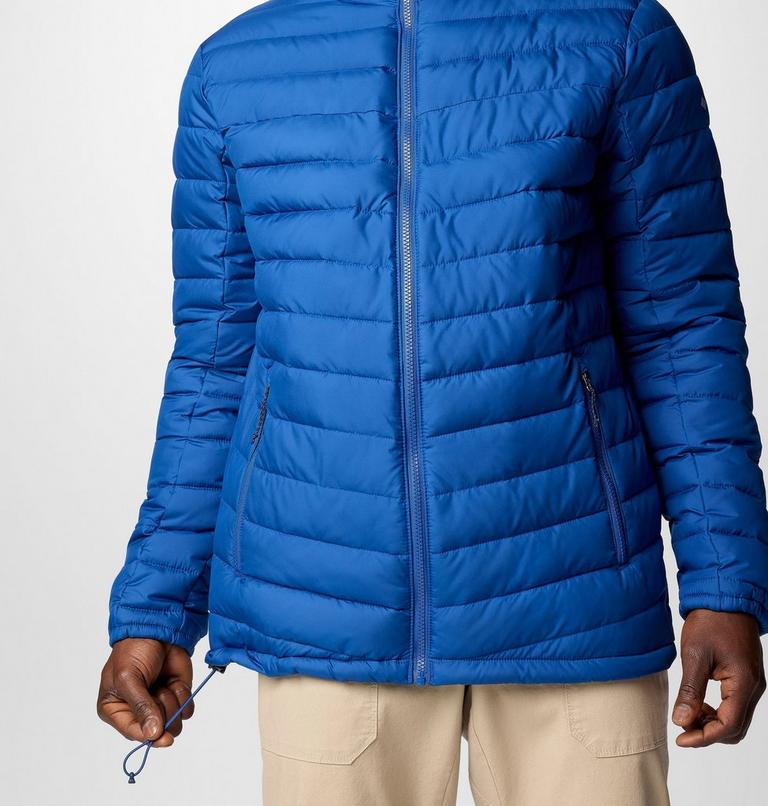 Men's Slope Edge II Hooded Jacket, Color: Mountain Blue, image 7