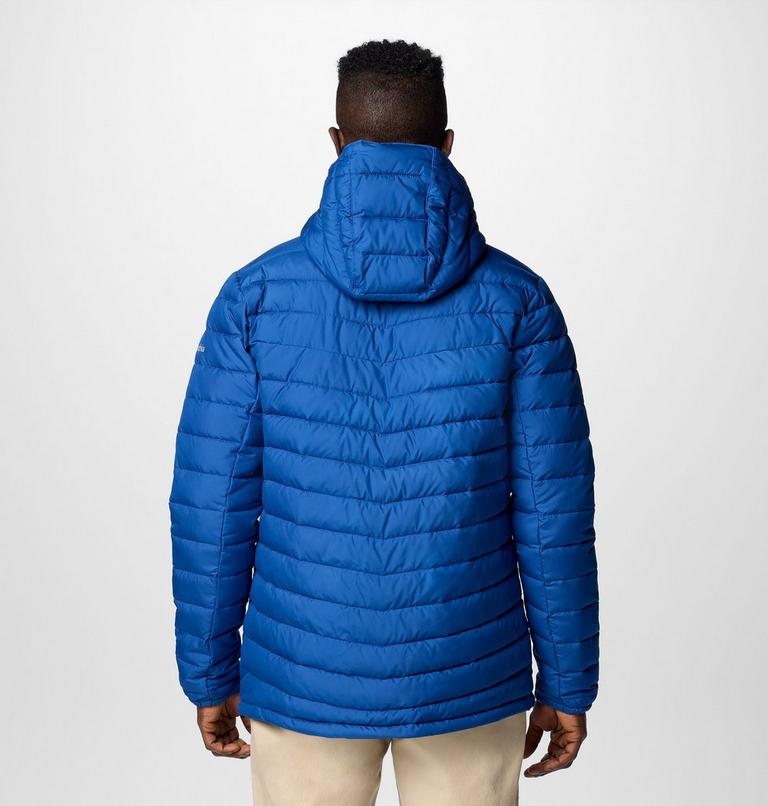 Men's Slope Edge II Hooded Jacket, Color: Mountain Blue, image 2