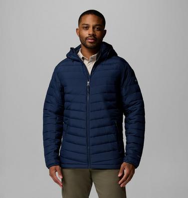 Veste Isolée à Capuche Slope Edge II Homme, Color: Collegiate Navy, image 1