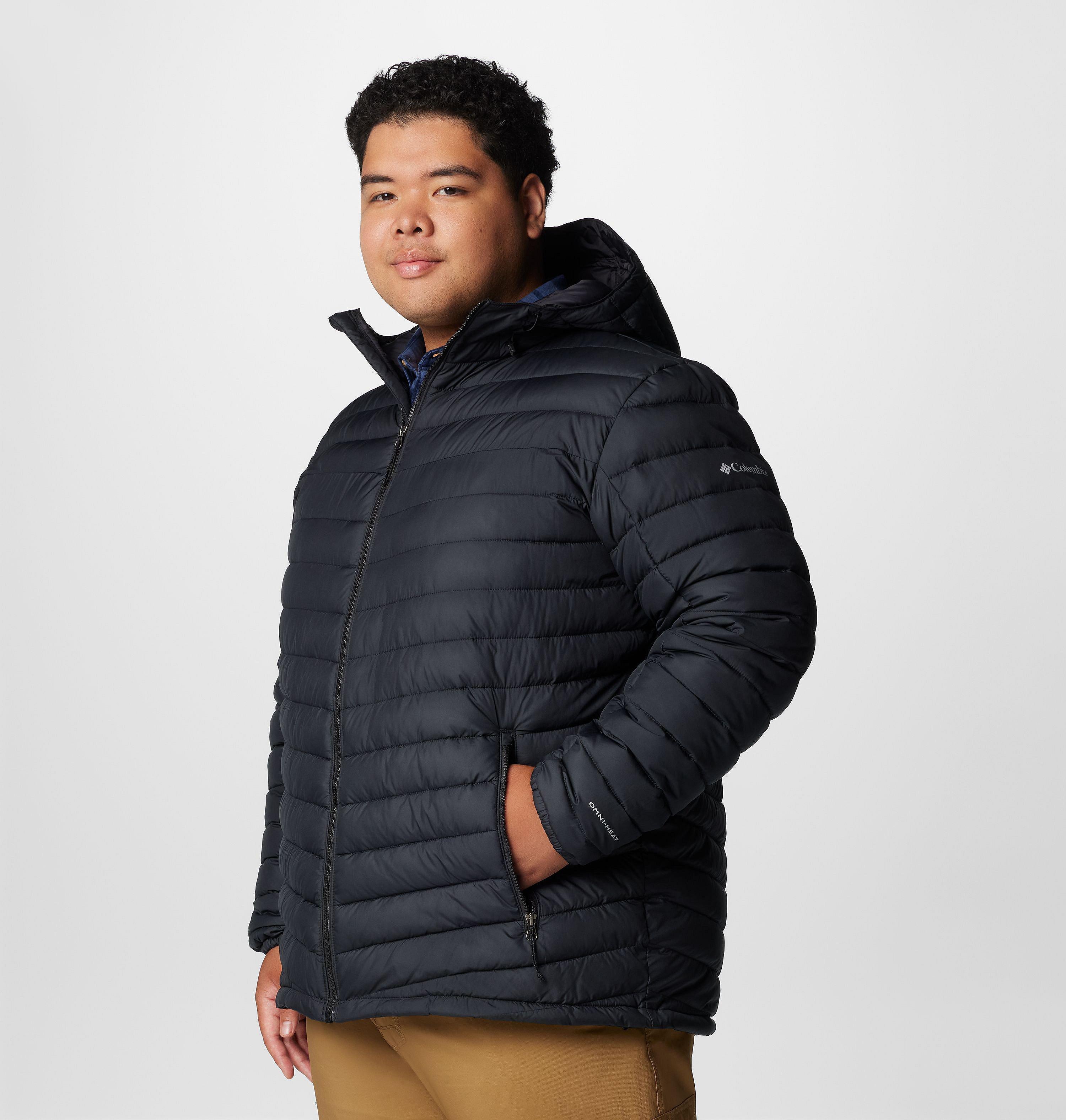Men's Slope Edge II Hooded Jacket - Big | 010 | 2X 4