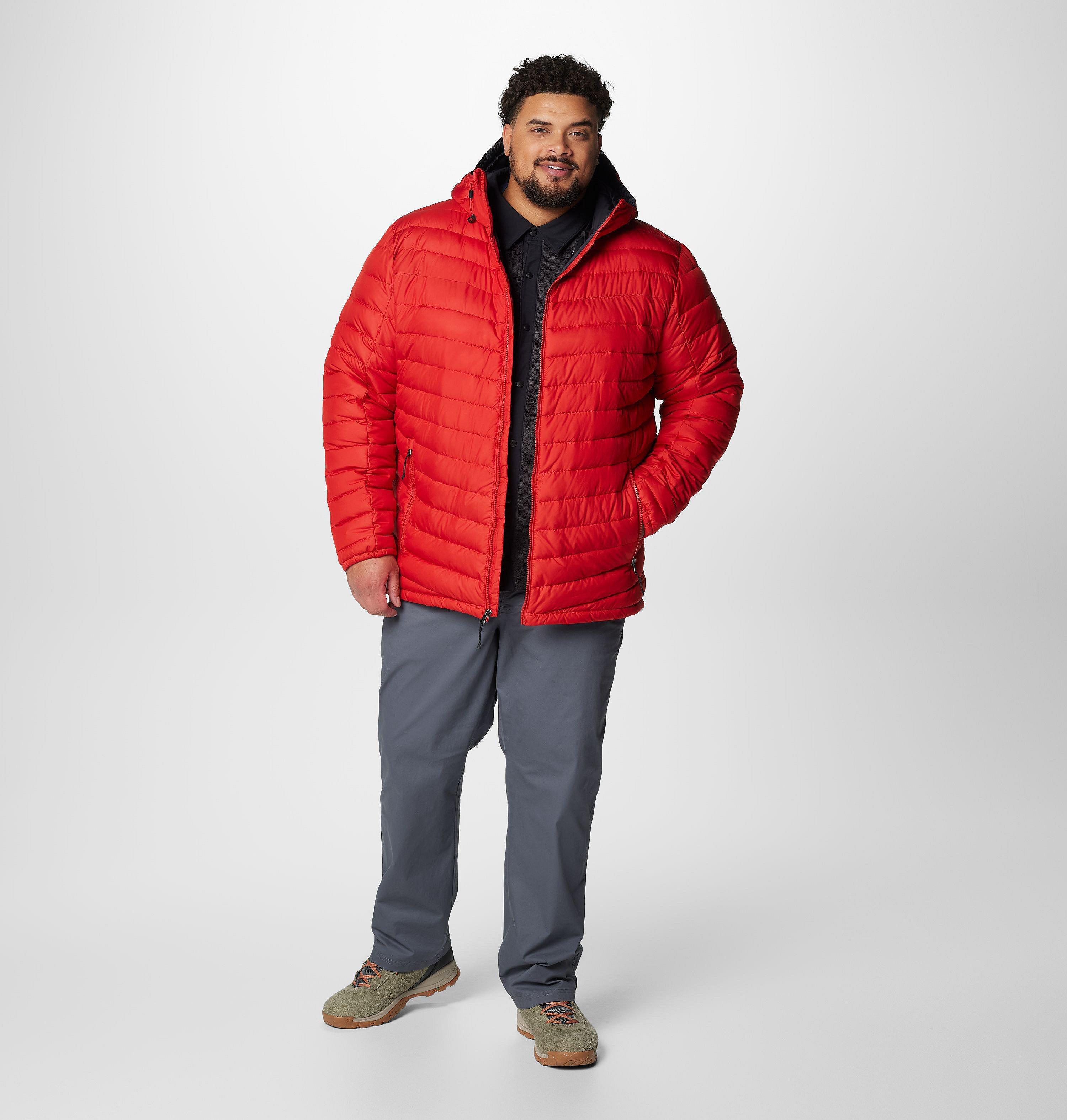 Manteau à capuchon Slope Edge II pour homme – Tailles fortes 3