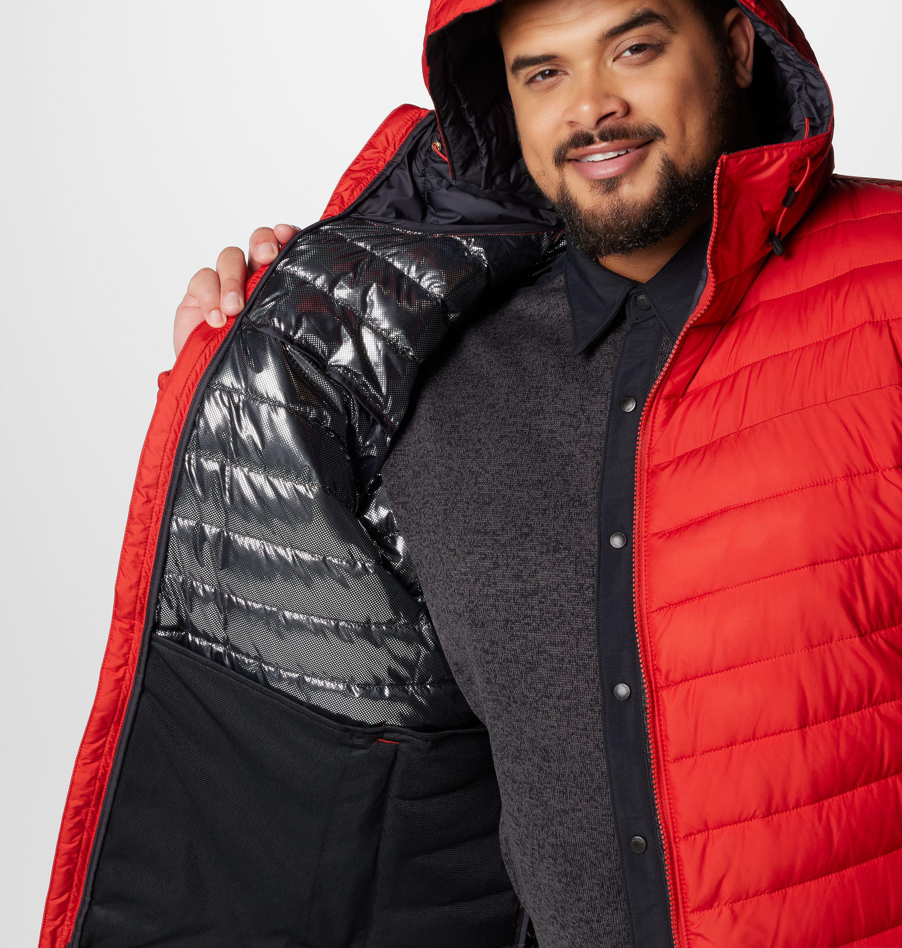 Manteau à capuchon Slope Edge II pour homme – Tailles fortes 6