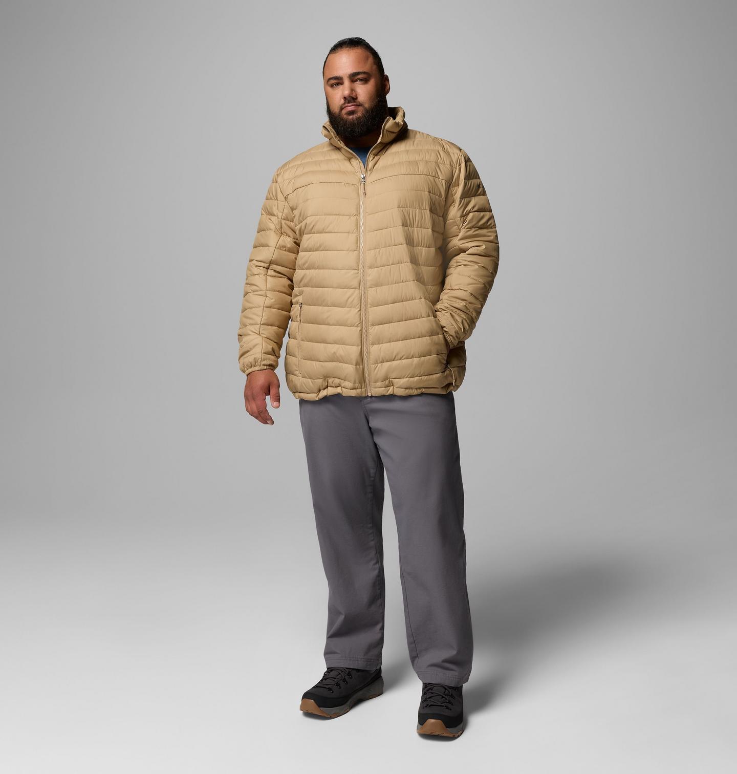 Мужская куртка Columbia Slope Edge II Jacket - Big, цвет: Пляжный — фото 2