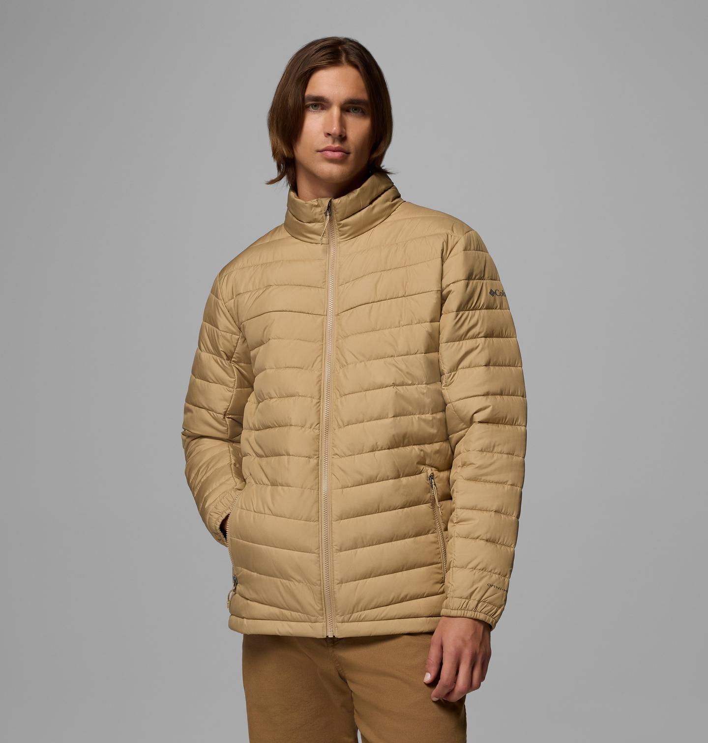 Мужская куртка Columbia Slope Edge II Jacket - Tall, цвет: Пляжный — фото 1