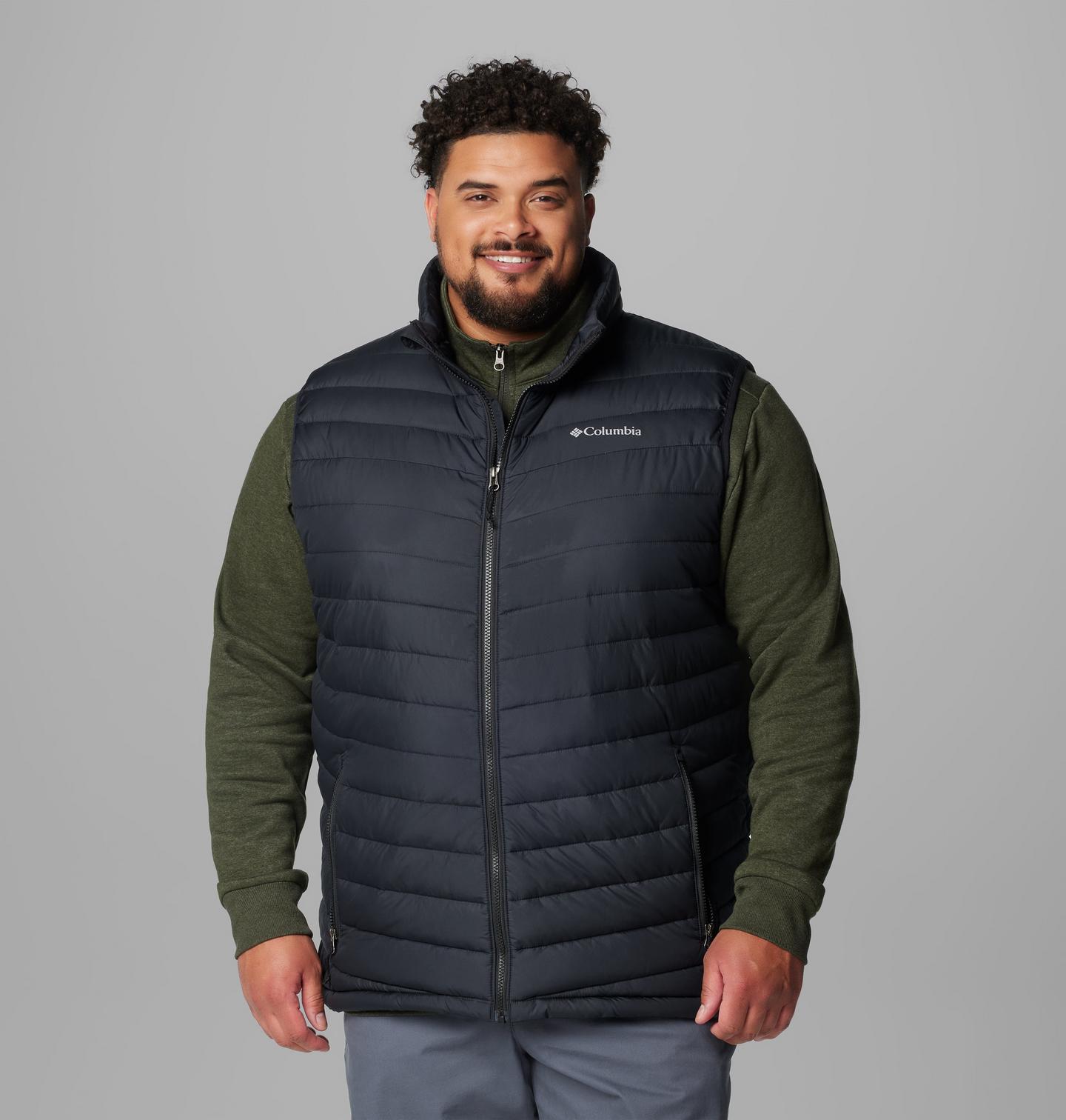 Мужской жилет Columbia Slope Edge II Vest - Big, цвет: Чёрный — фото 1