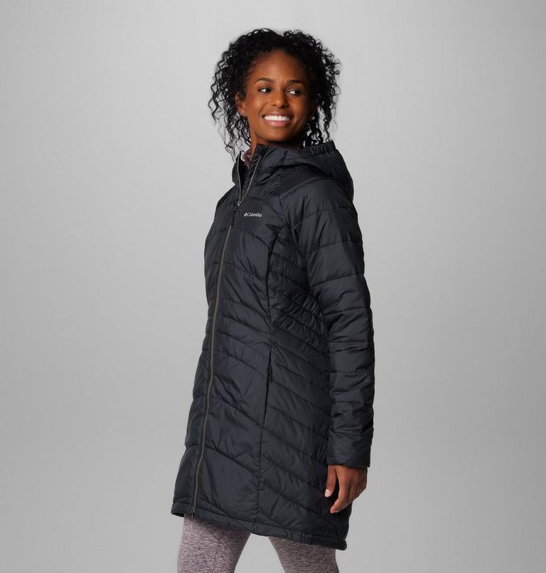 Chaqueta aislante larga con capucha Karis Gale II para mujer, Color: Black, image 4